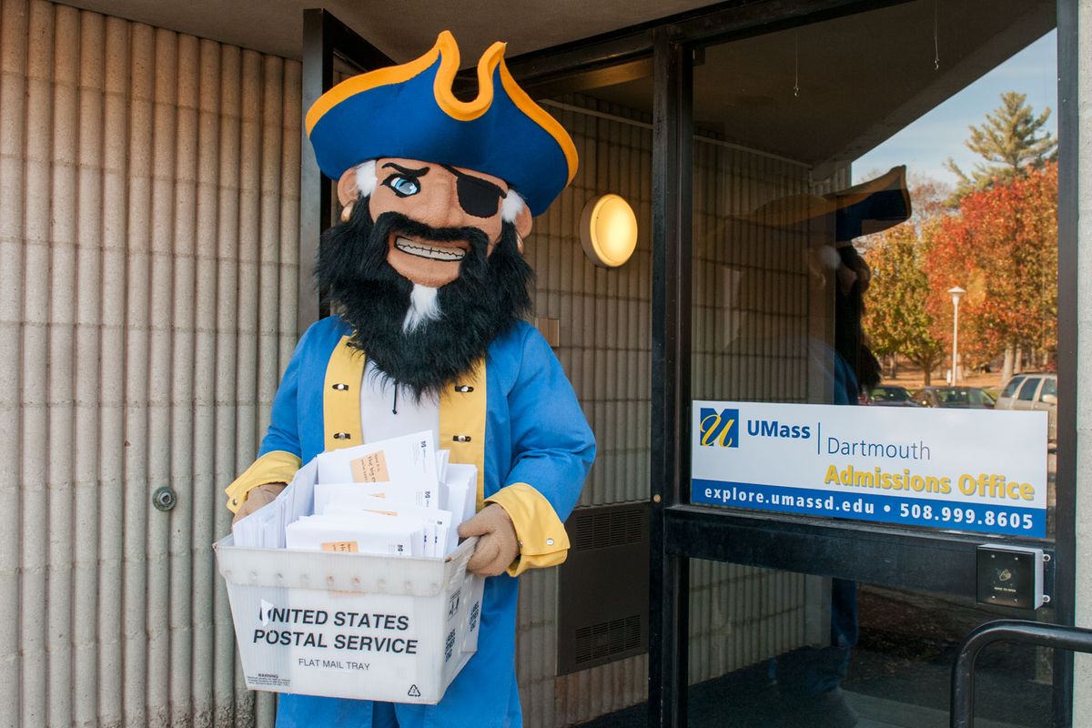Arnie carrying mail