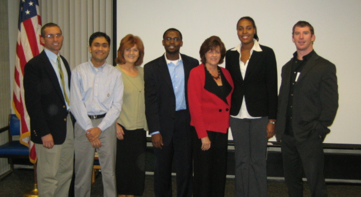 Tiffany & Fetchner with CCB Staff