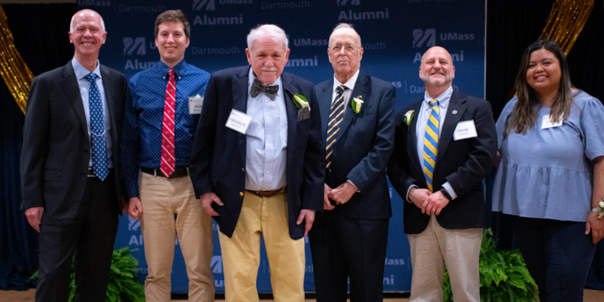 Recipients and Chancellor Mark Fuller