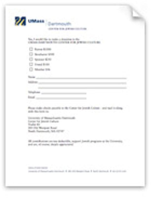 CJC Donation Form