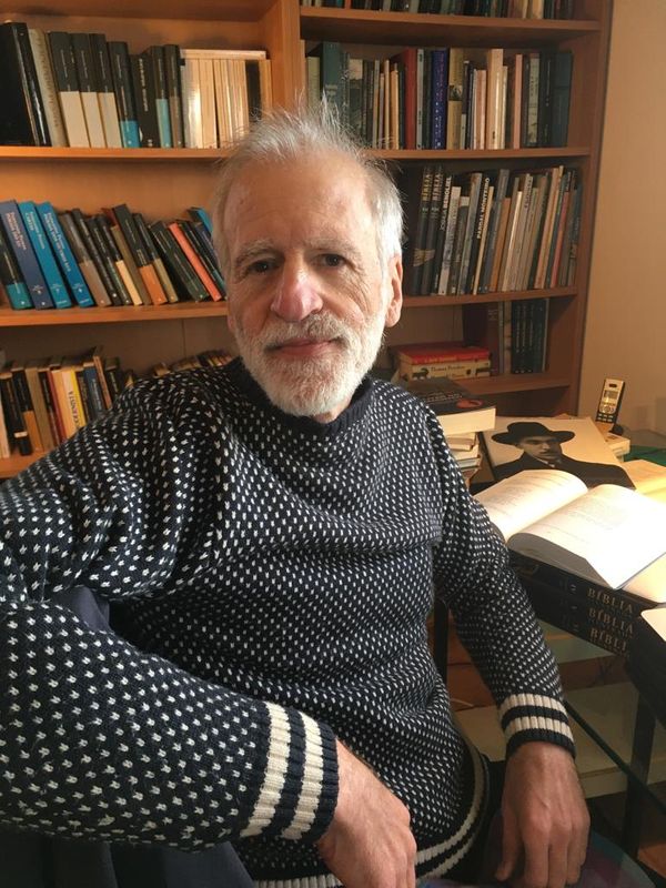 Richard Zenith in his Office