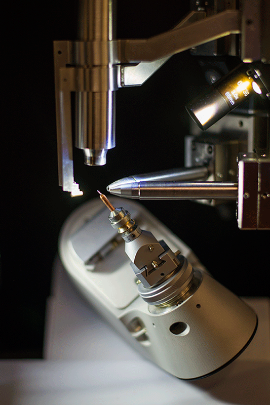 goniometer, tube and detectors