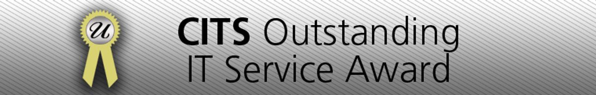 CITS Service Award Banner