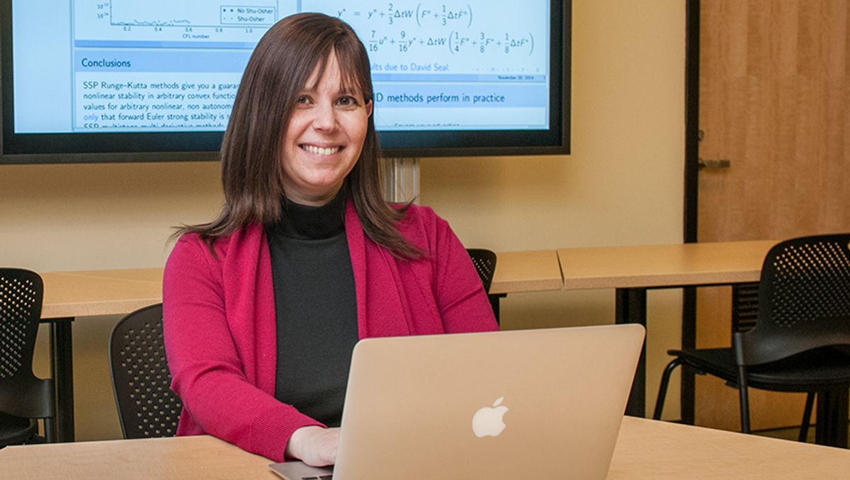 Prof. Sigal Gottlieb, Mathematics