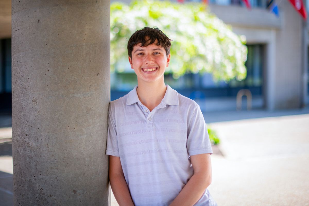 Computer science major Bee Greenberg '25