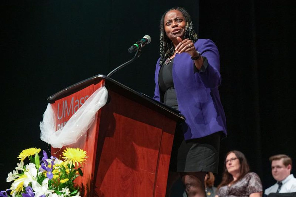 Guest speaker Dr. Marva Foster