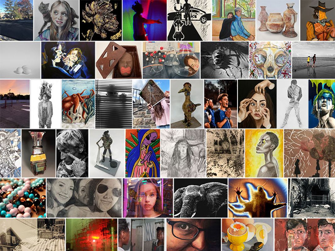 Detail of 2020 Emerging Young Artists Poster