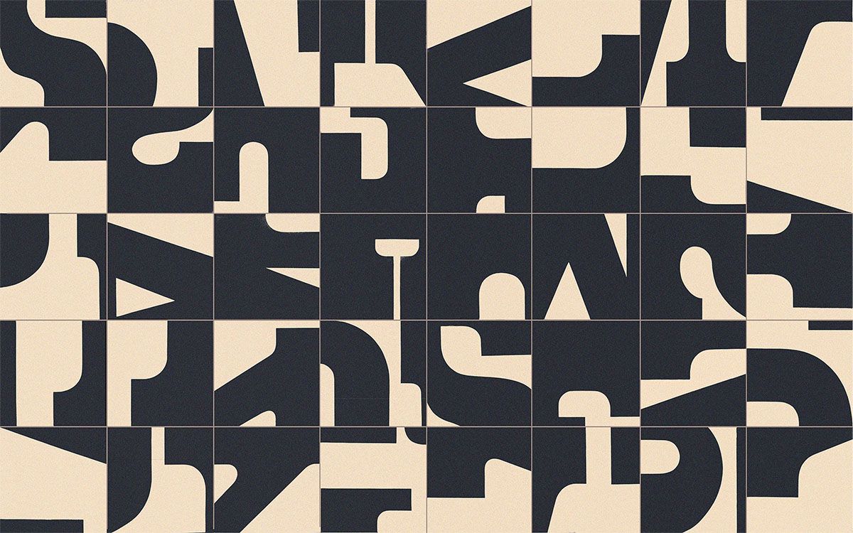 Untitled, 1963, canvas on canvas, 12 x 19 feet (mural commissioned by Paul Rudolph) © Norman S. Ives Foundation