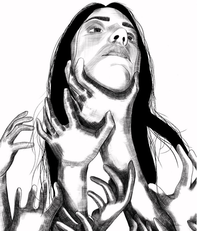 Grace Sylvia self portrait