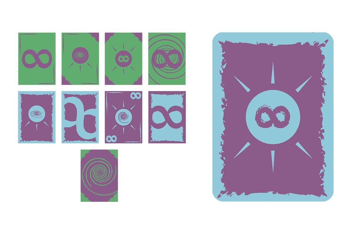 Nekonečno Cards, 2021, Card Design