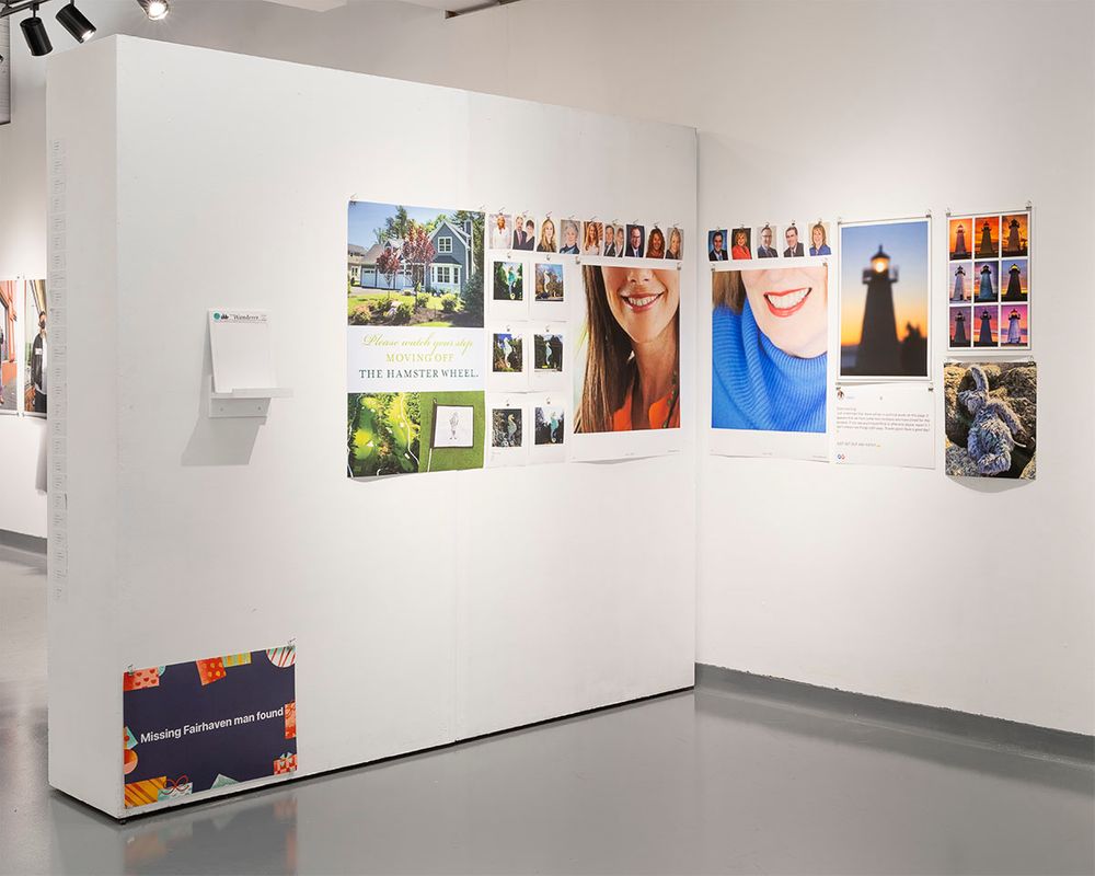 Wanderer gallery installation