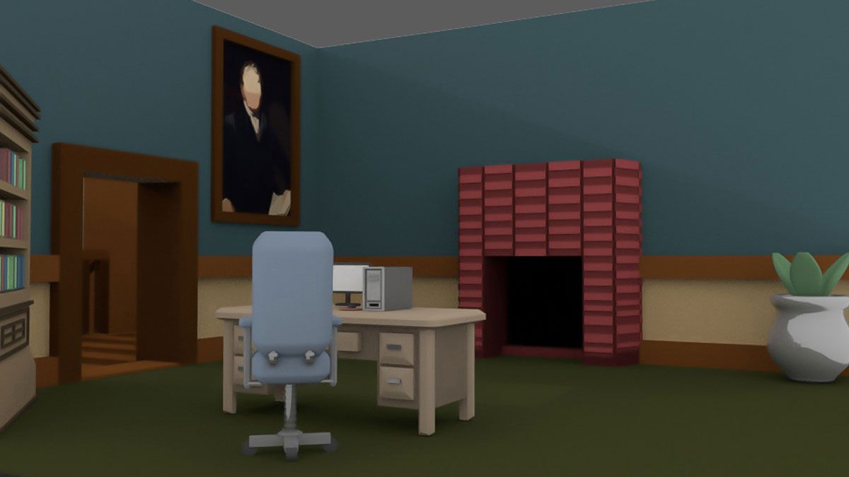 Room Showcase: Office, 2022, the design of the office