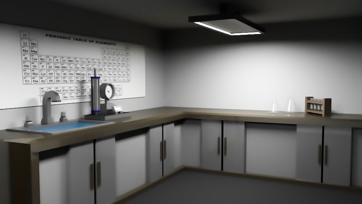 Room Showcase: Secret Laboratory, the hidden lab within the level