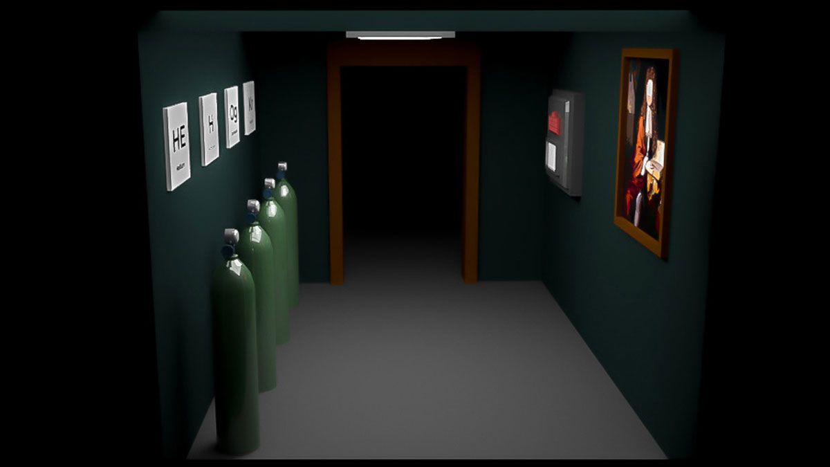 Room Showcase: Lab Closet, 2022, the lab’s storage closet