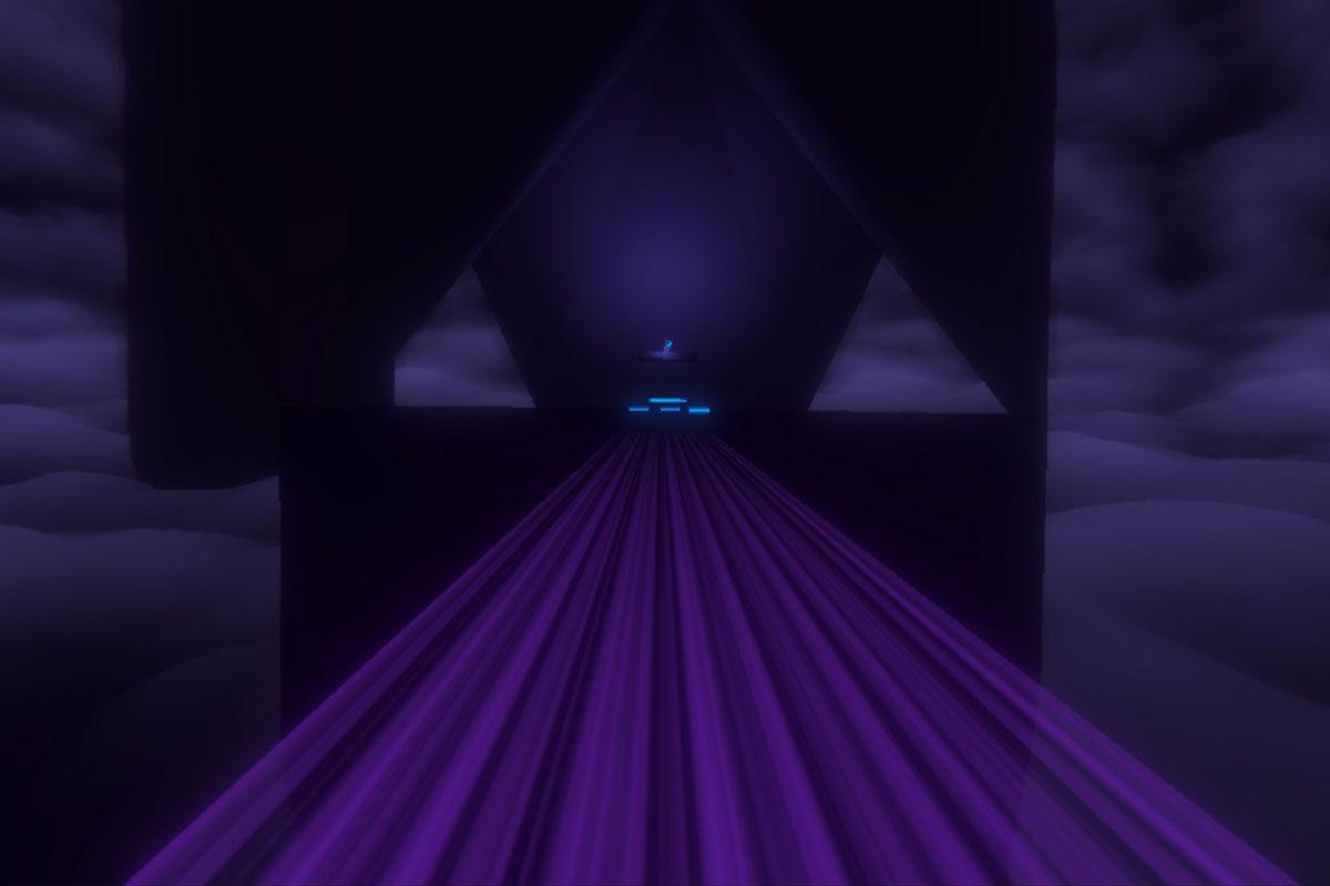 Purple Path, 2022, the path leading to the first puzzle that players will solve in Eidolon 6