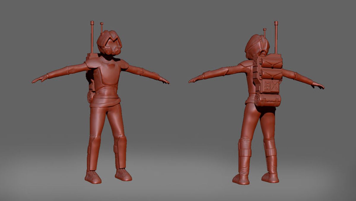 The Soldier Render