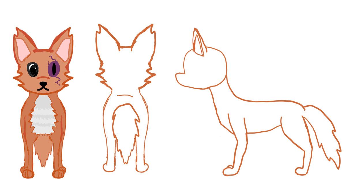 Fox, 2021, turnaround sheet