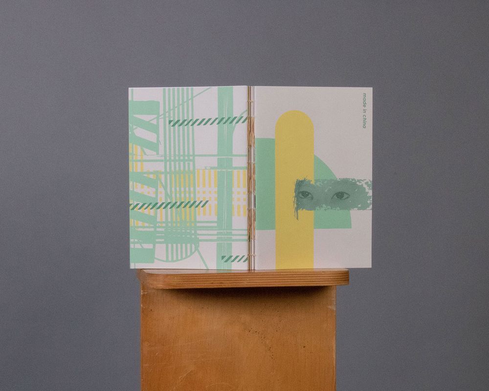 made in china, 2022, made in china book front and back cover, 6X9 inches (single page)