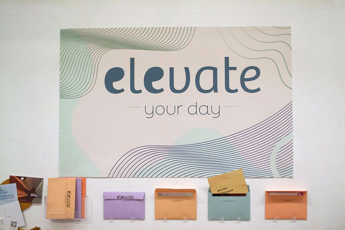 Elevate, 2022, view of gallery layout