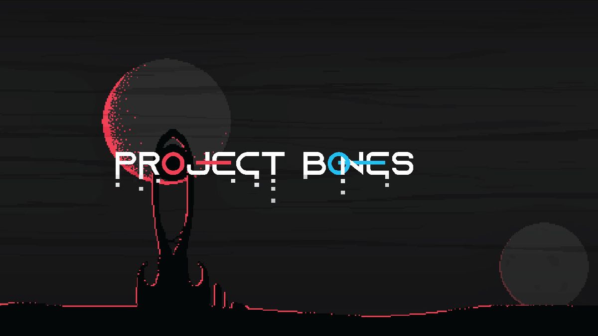 “Project Bones” (Digital), Poster Design For Marketing & Expressing Tone of the Game