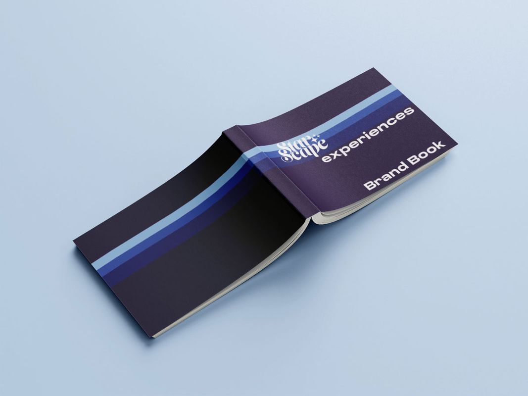 Starscape, 2022, front & back cover mockup