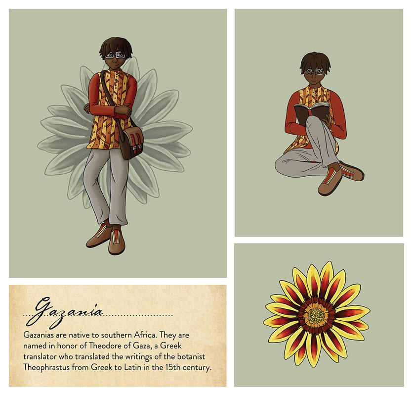 Gazania, 2022, digital