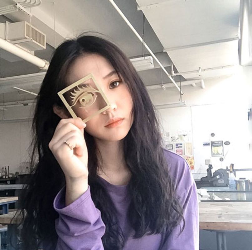 Hui Qi selfie
