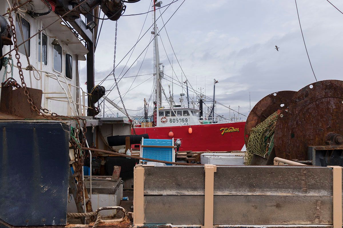 New Bedford 15, 2022, fishing boat details at New Bedford harbor, 11 x 17 archival pigment print