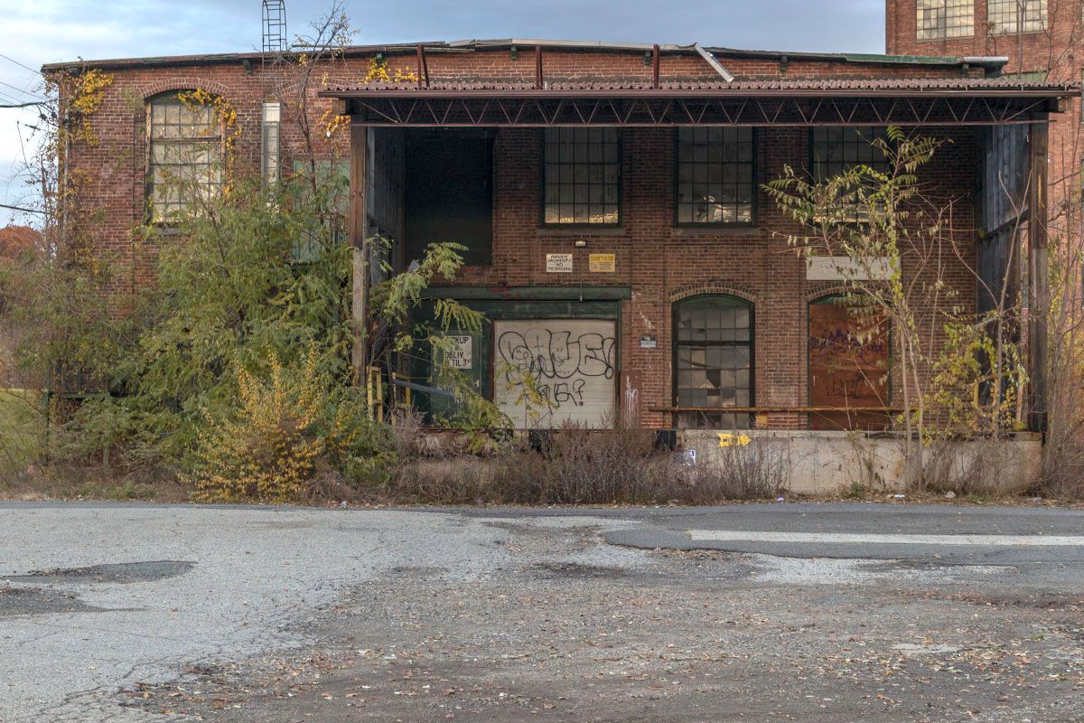 Chicopee 9, 2021, abandoned factory on Front Street, 11 x 17 archival pigment print