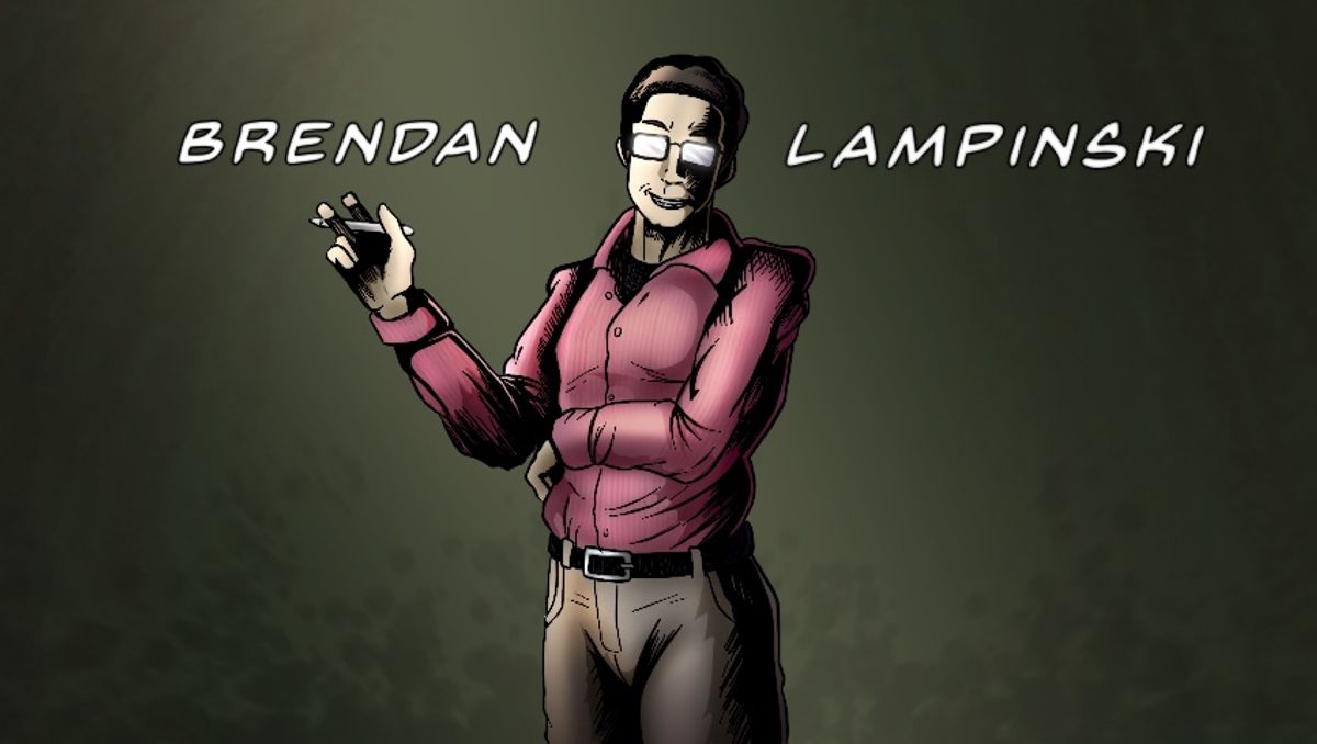 Brendan Lampinski self portrait