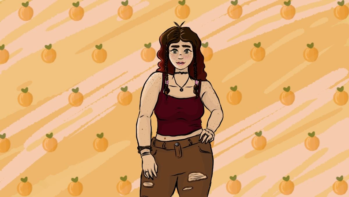 Julia Daher self portrait