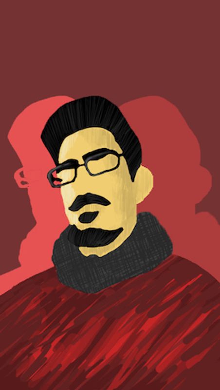 Michael Rates-Sousa self portrait