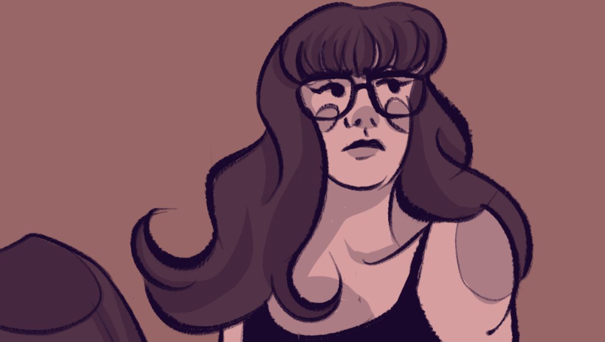 Emily Fontes self portrait