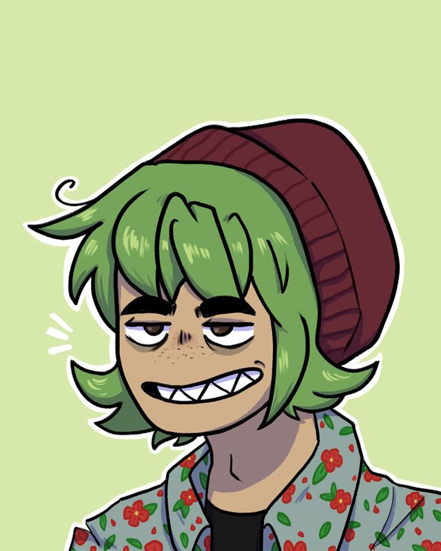 Mik Perkins self portrait