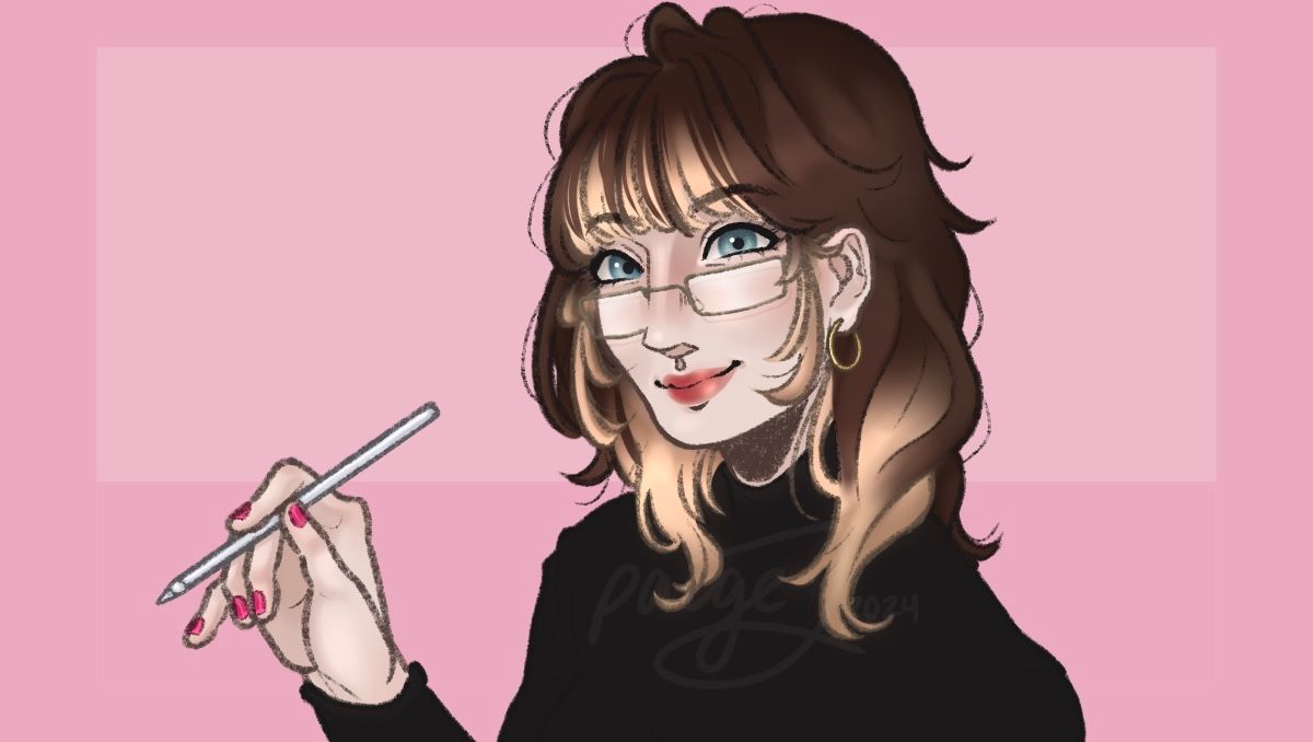 Paige Tribick self-portrait