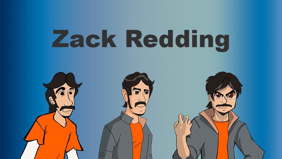 Zachary Redding self-portrait