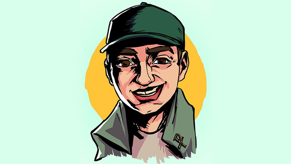 Daniel Piselli self-portrait