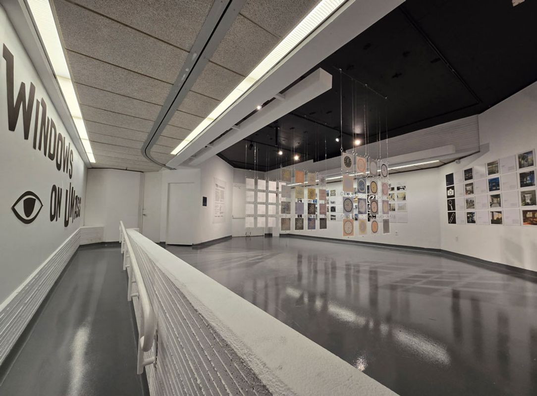 CVPA Campus Gallery Windows on UMass exhibition