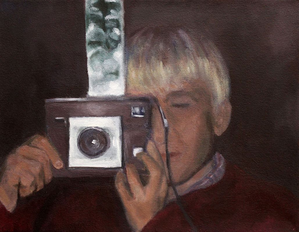 Dean's Award - Axel Sanford, Nostalgia, 2025, 2D | Junior, Brockton High School