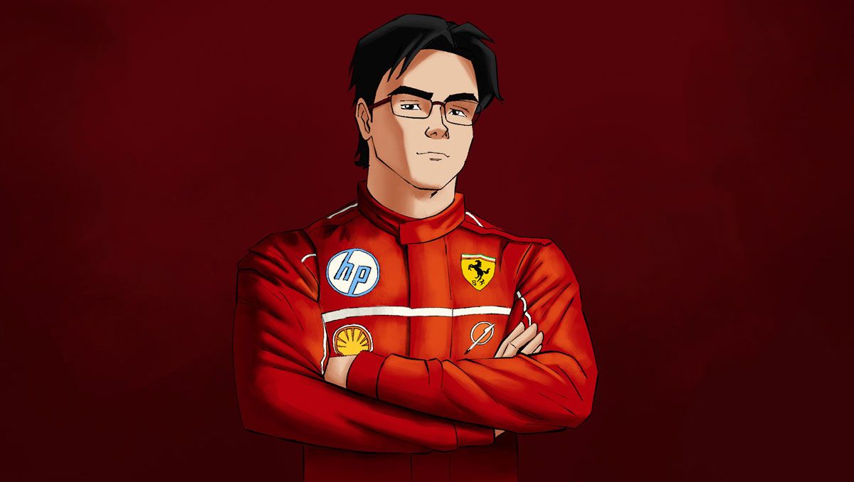 Fernando Gaspar Rodriguez self-portrait