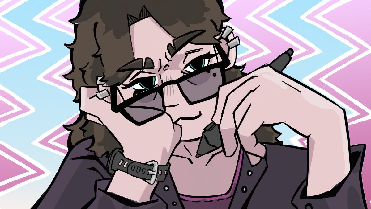 Ryan Nash self-portrait