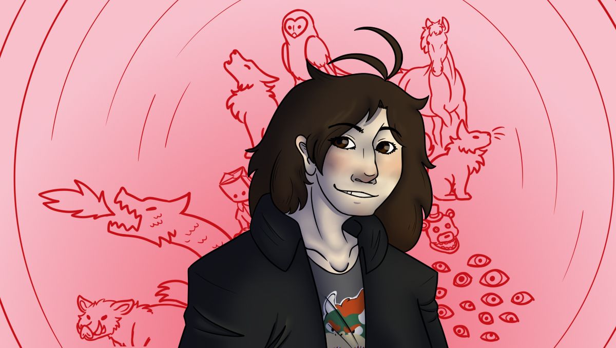 Charlotte “Charlie” Mulhern  self-portrait