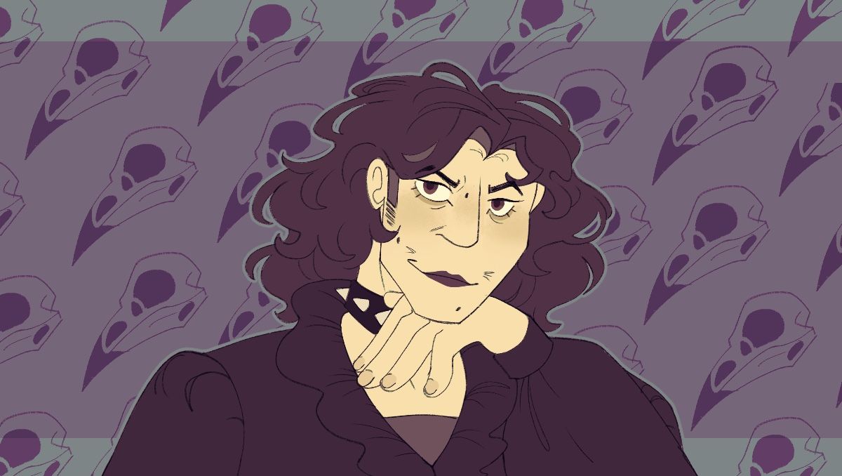 Dustin Waldron self-portrait