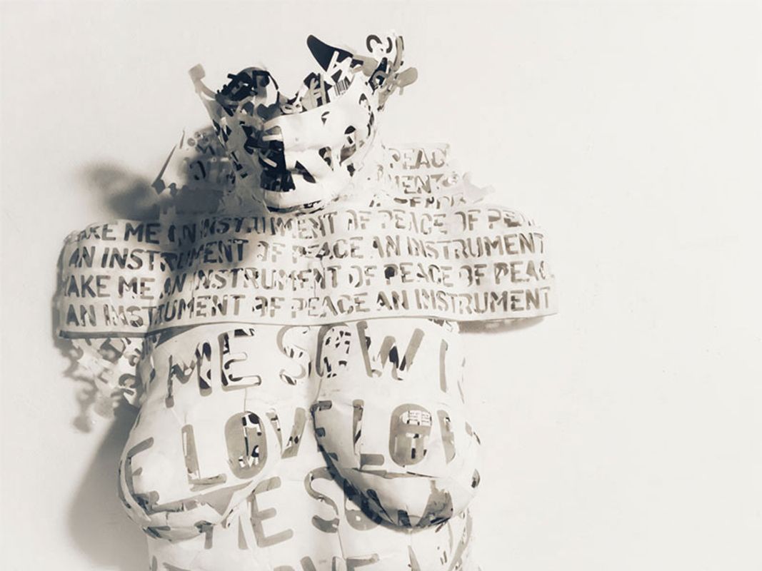 Collaborative work by Stacy Latt Savage and Laura Franz