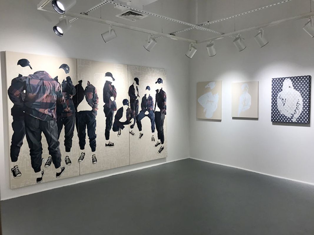 Taylor Maroney, Between the Binaries, an exhibition of paintings 