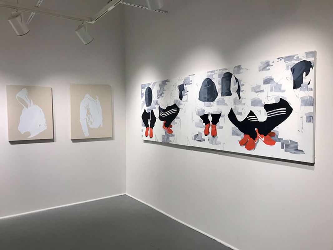 Taylor Maroney, Between the Binaries, an exhibition of paintings 