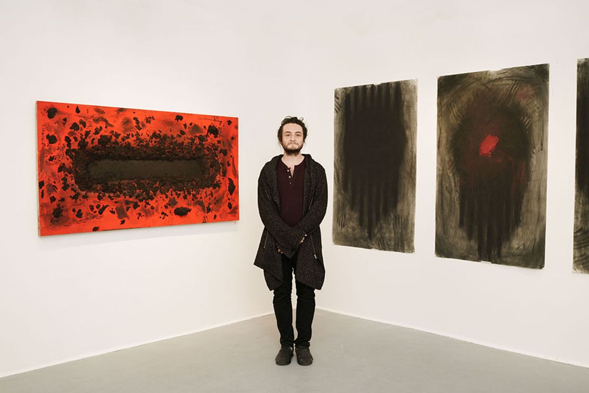 Joseph Schairer - Drawn to the Emptiness exhibition. Photo credit: Jeff Smudde 2021