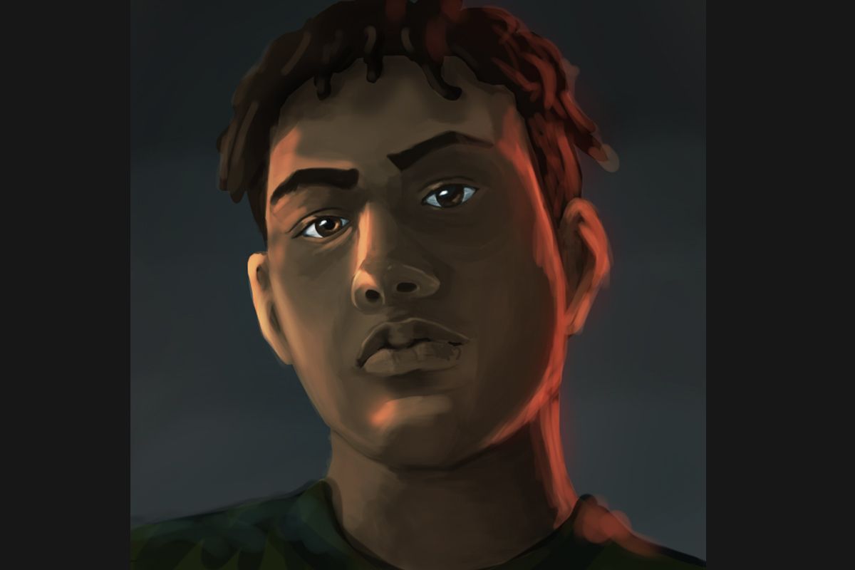 Bryan Acosta self portrait