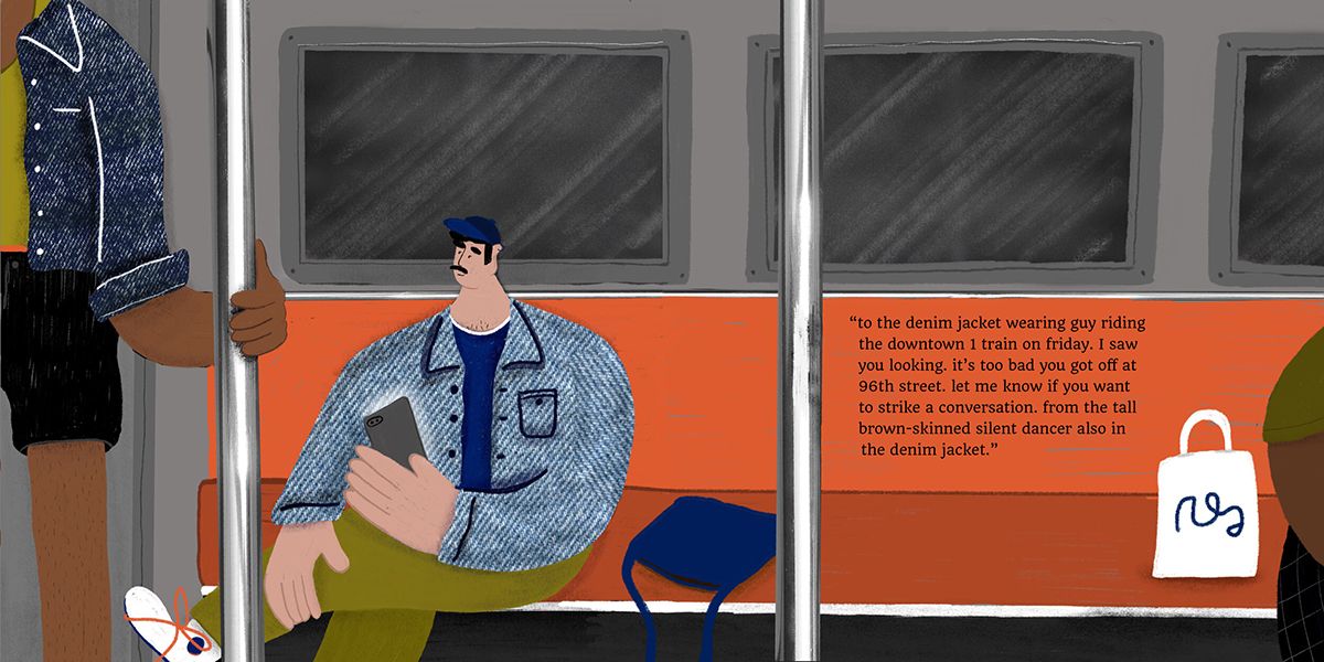 Denim Jackets, 2019, digital illustration and collage, 11”x22” 