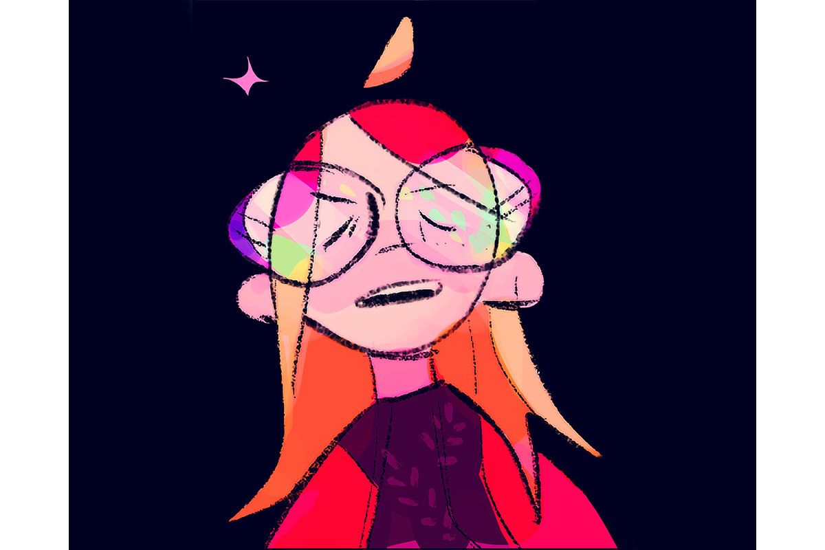 Zoe Loughery self portrait